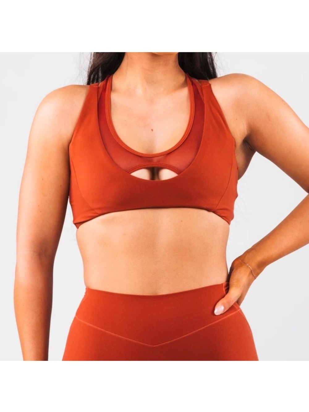 Alphalete Mia Mesh Sports Bra